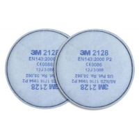 3M™ 2128 Filtry przeciwpyłowe P2 R - kpl. 2 szt.